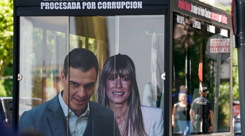 Court bans Spanish PM’s wife from leaving country amid corruption probe