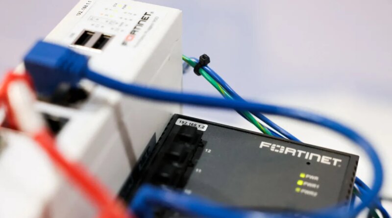 A device designed to detect hacks manufactured by cybersecurity firm Fortinet.