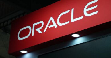 US multinational computer technology company Oracle's logo is pictured at the Mobile World Congress (MWC), the telecom industry's biggest annual gathering, in Barcelona on February 27, 2024.