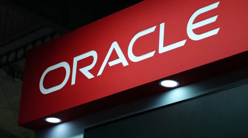 US multinational computer technology company Oracle's logo is pictured at the Mobile World Congress (MWC), the telecom industry's biggest annual gathering, in Barcelona on February 27, 2024.