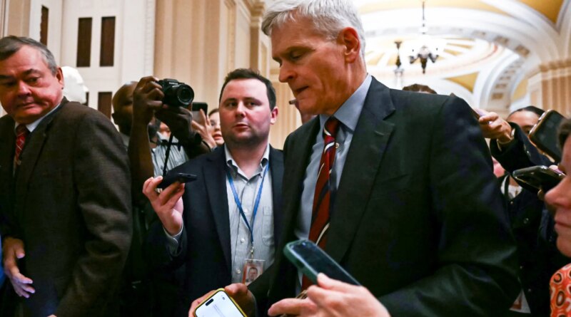 Democrats force vote on Trump’s $1.8bn settlement fund in ‘vote-a-rama’