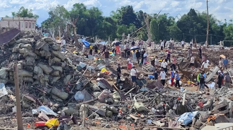 Dozens Killed as Explosion Flattens Rebel-Held Village in Myanmar