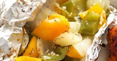 grilled peppers and onions