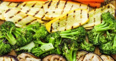 Easy Rainbow Grilled Vegetables