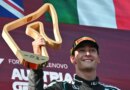 F1: Russell holds off Verstappen to win Austrian Grand Prix