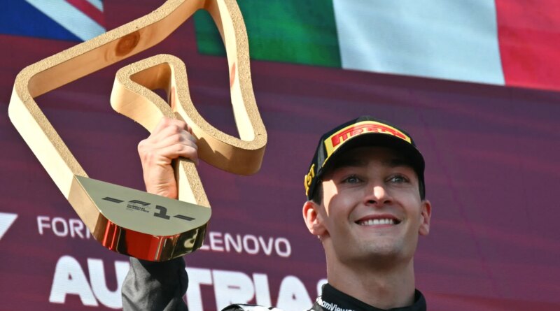 F1: Russell holds off Verstappen to win Austrian Grand Prix