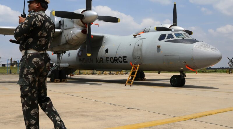 Five Indian air force staff killed as transport plane crashes in Assam