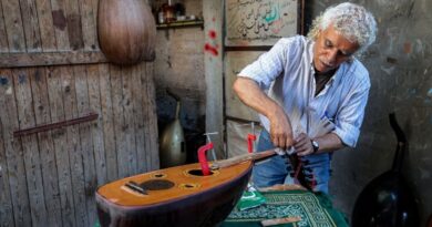 From rubble to music: Gaza's Oud repairman
