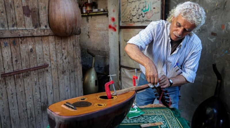 From rubble to music: Gaza's Oud repairman