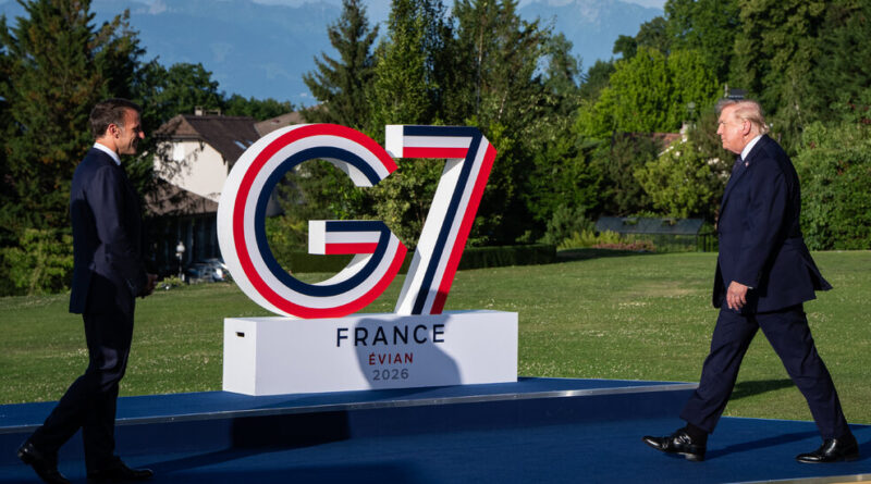 G7 Summit Live Updates: Trump to Discuss Ukraine and Middle East With Group's Leaders