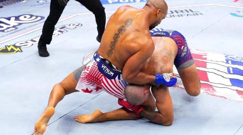 Gane's Big Win Over Pereira Stained By Video Proof Of Illegal Strikes