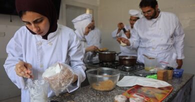 Gazans nourish dreams at twice-bombed culinary school