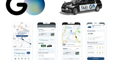Japan's taxi hailing app