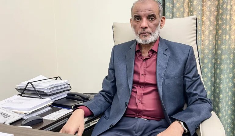 Hossam Badran, a member of the Hamas Political Bureau, spoke exclusively to Al Jazeera about the group's vision for a long-term Hudna in Gaza. [Mohammad Mansour/Al Jazeera]