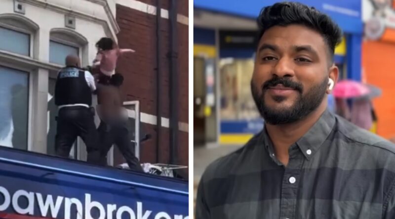 Hero Mohamed Saved a Girl Who Fell from a Window - ilmfeed