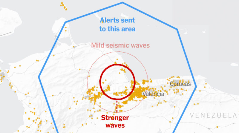 How Phones Alerted Millions Before Quakes Shook Venezuela