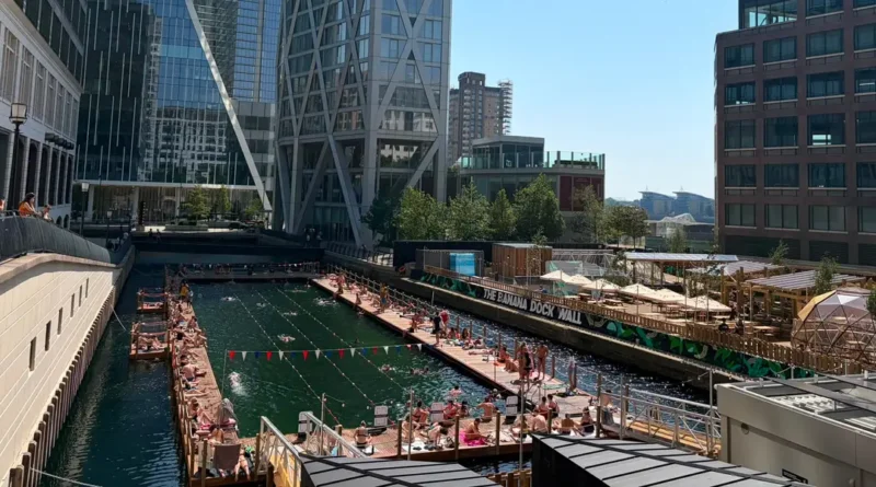 I asked workers in London's financial district how they're beating Europe's punishing heat wave