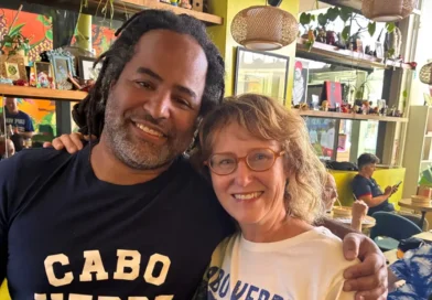 I taught English in Cape Verde 35 years ago. Connecting with a former student at a World Cup watch party was magical.