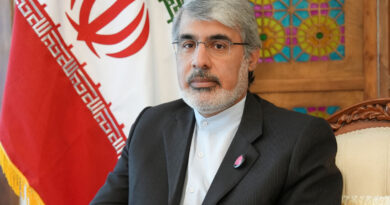 Iran's UN ambassador cites good progress in peace talks, but denies US commodity purchase claims
