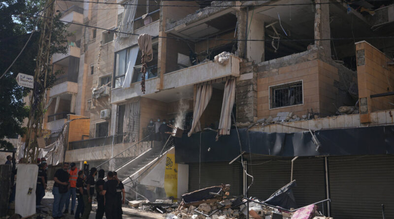 Israel Bombs Beirut Outskirts as Fighting With Hezbollah Escalates