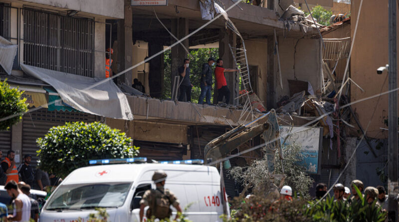 Israel attacks Hezbollah targets in Beirut's southern suburbs