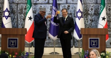 Israel fetes Somaliland’s leader as it seeks to expand Red Sea influence