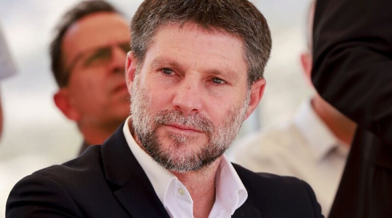Israel minister Smotrich banned from France