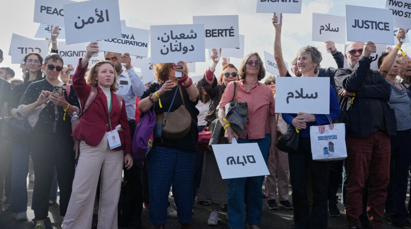Israeli, Palestinian civil society groups meet in France as two-state hopes dim