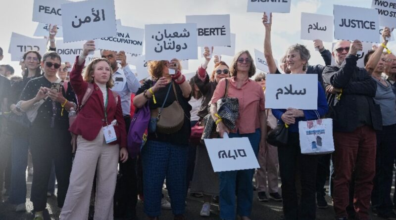 Israeli, Palestinian groups urge G7 support for two-state solution