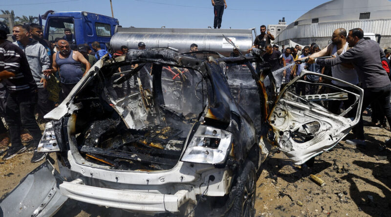 Israeli fire kills three people in Gaza, medics say