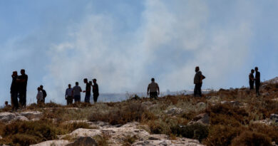Israeli settlers impeded firefighting near Christian West Bank village, Palestinians say