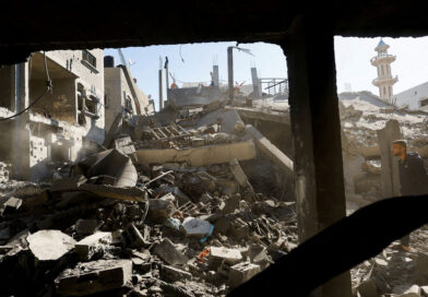 Israeli strike in Gaza kills seven people, including two women, medics say