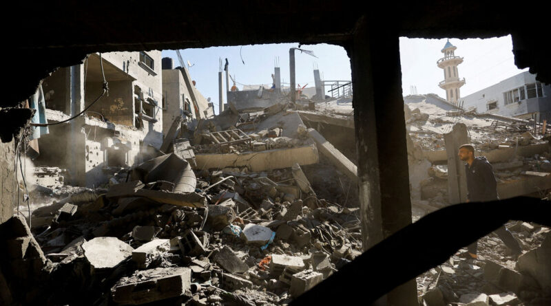 Israeli strike in Gaza kills seven people, including two women, medics say