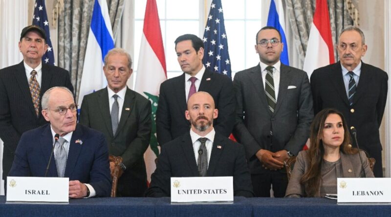 Lebanon, Israel, US sign trilateral framework agreement in Washington