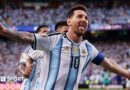 Argentina's Lionel Messi