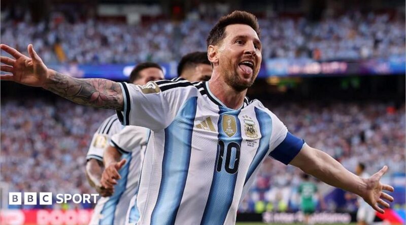Argentina's Lionel Messi