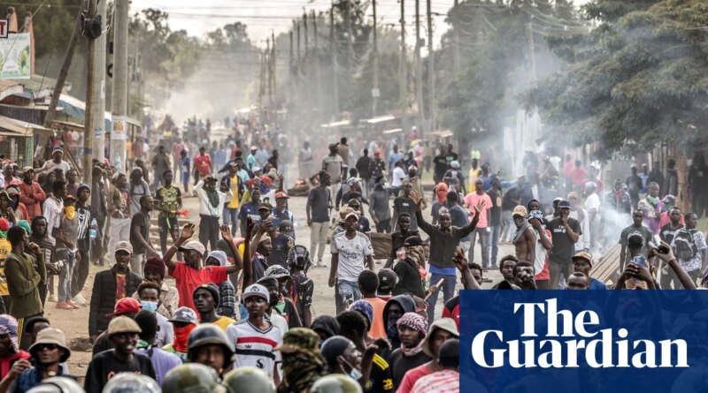 Man shot dead during protest against proposed US Ebola quarantine facility in Kenya