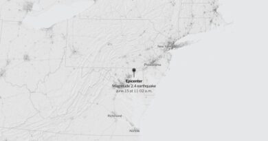 Map: 2.4-Magnitude Earthquake Shakes Maryland
