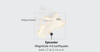 Map: 4.6-Magnitude Earthquake Shakes Hawaii