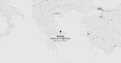 Map: 5.2-Magnitude Earthquake Shakes Greece