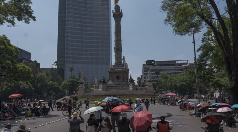 Mexico City Protests Go On Without Disrupting the World Cup Opening Ceremony