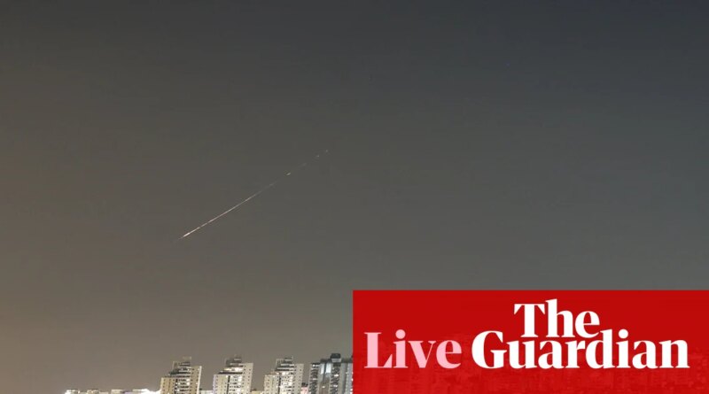 Middle East crisis live: Iran launches missiles towards Israel after Lebanon airstrikes