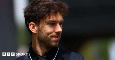 Alpine's Pierre Gasly pictured at the Barcelona-Catalunya Grand Prix