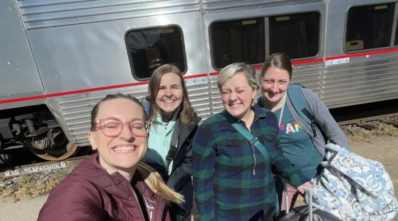 My friends and I take a 14-hour Amtrak trip together every year. It's the cheapest way to spend time together.