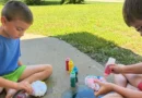 My kids' summer schedule includes both fun and chores. We get the boring stuff done first.
