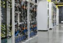 racks of GPUs (graphics processing units) with a closed-loop liquid cooling system are seen inside an operational Microsoft data centre in Karawang, West Java.