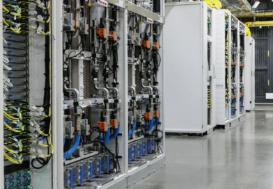 racks of GPUs (graphics processing units) with a closed-loop liquid cooling system are seen inside an operational Microsoft data centre in Karawang, West Java.