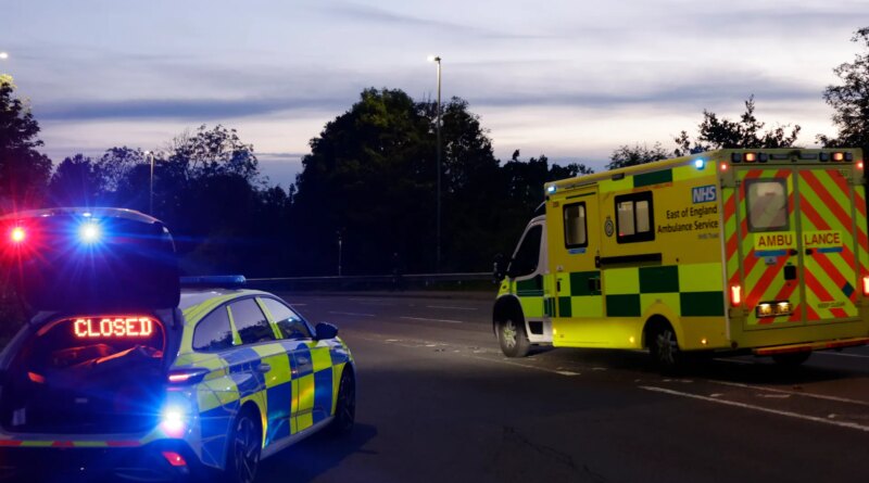 Nine left in critical condition after UK train collision that killed driver