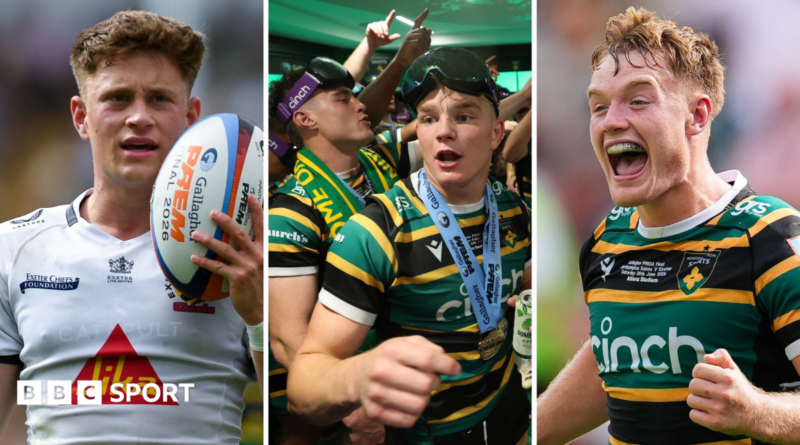 Northampton Saints and Exeter's Stephen Varney