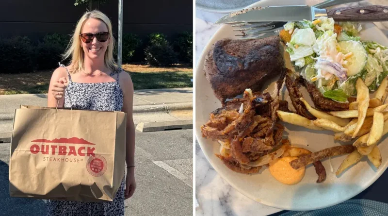 Our family of 4 tried Outback Steakhouse's $55 family-style meal deal. It felt like a steal for a steak dinner at home.